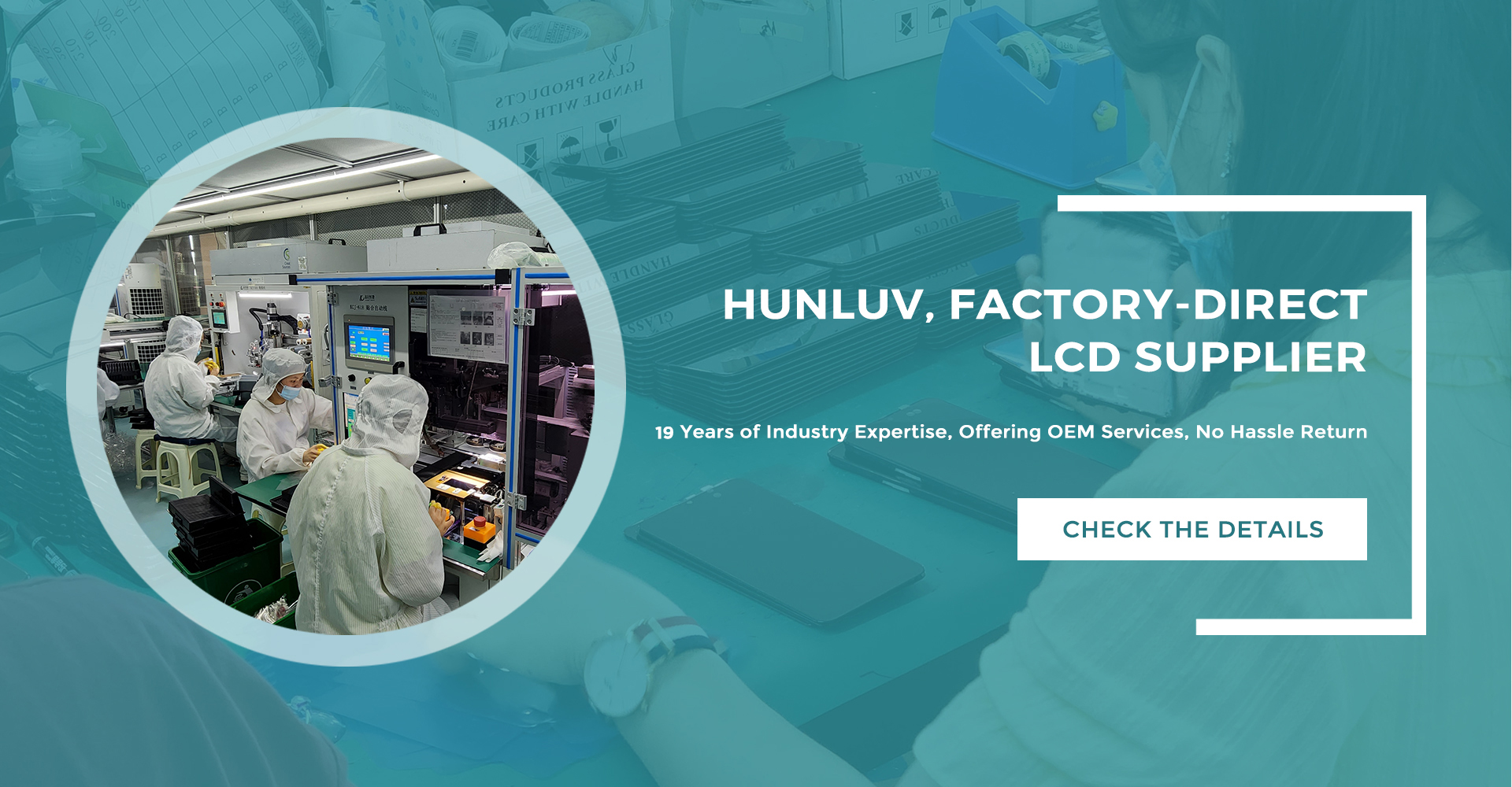 HUNLUV, Factory-Direct LCD Supplier